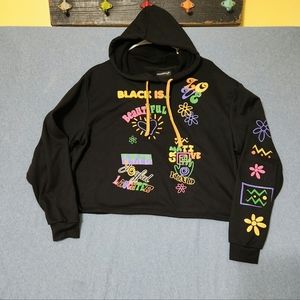 Modern Lux printed hoodie. Size 11/13